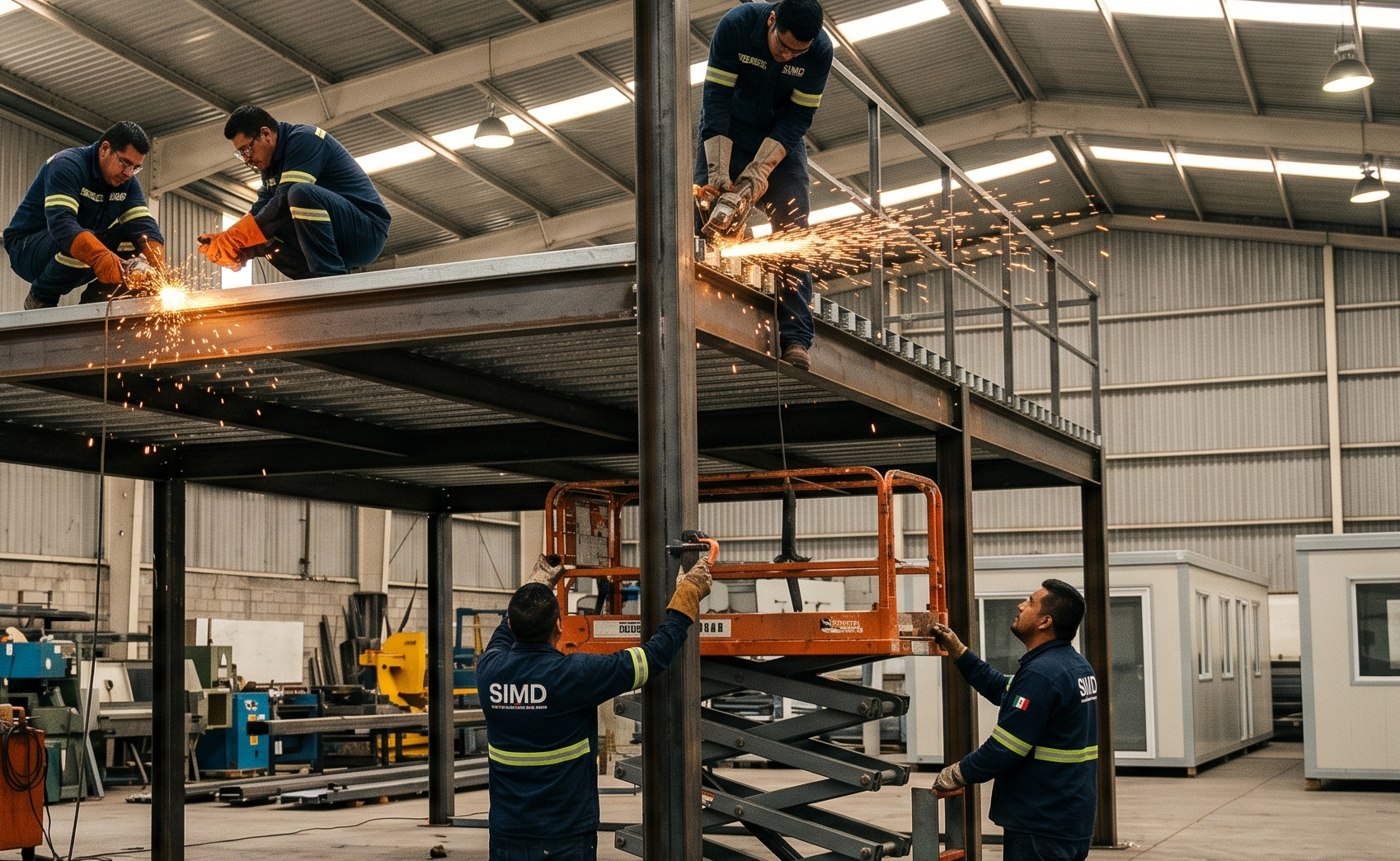 Fabricación de estructura metálica